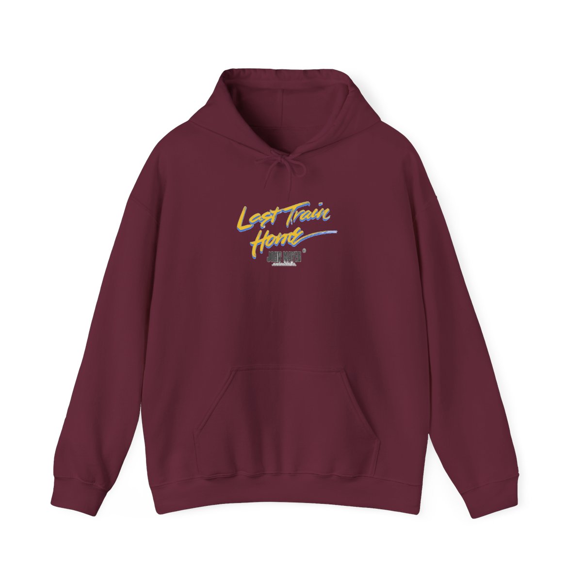 John Mayer Last Train Home Three-Panel Fleece Hoodie - alternate angle 2, merchandise