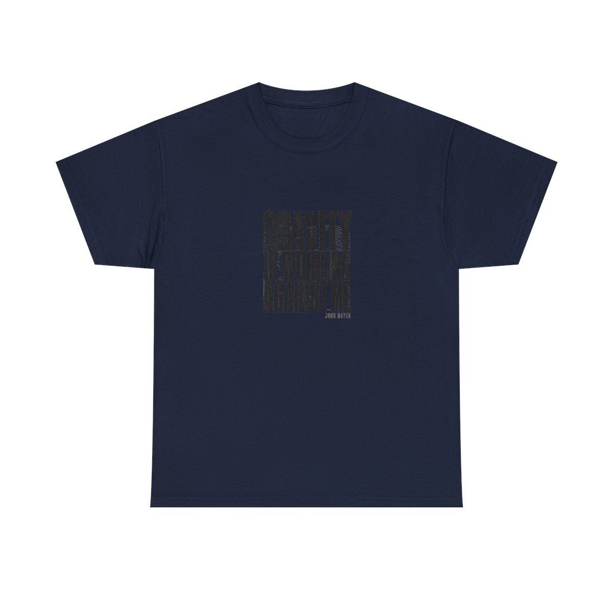 John Mayer "Gravity Is Working Against Me" Unisex Tee - alternate angle 5, merchandise