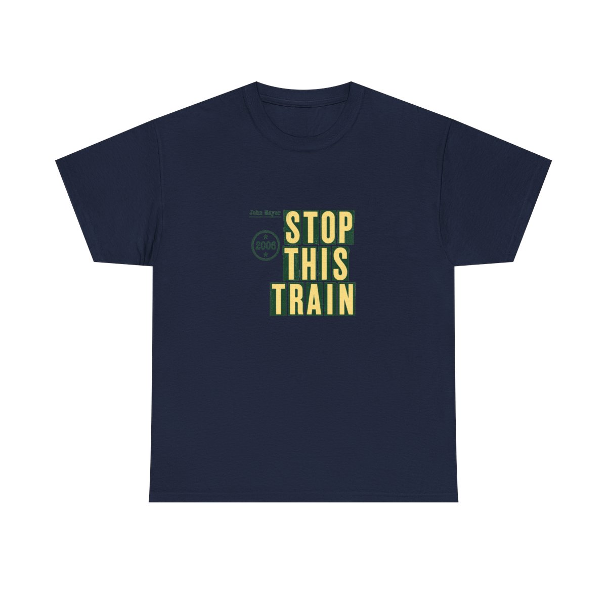 John Mayer "Stop This Train" Unisex Tee - alternate angle 5, merchandise